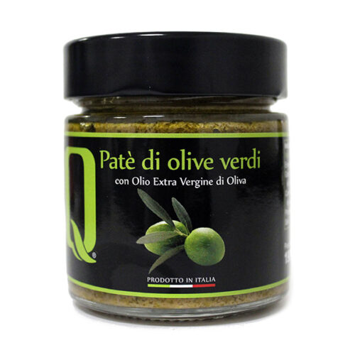 patè van groene olijven tapenade