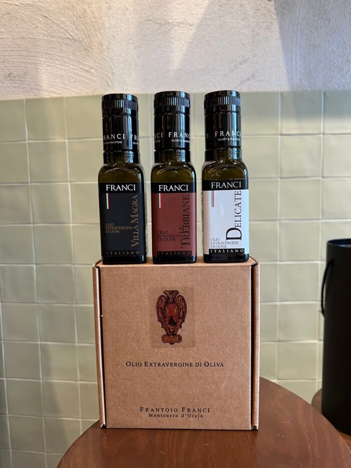 Franci giftbox olijfolie Toscane