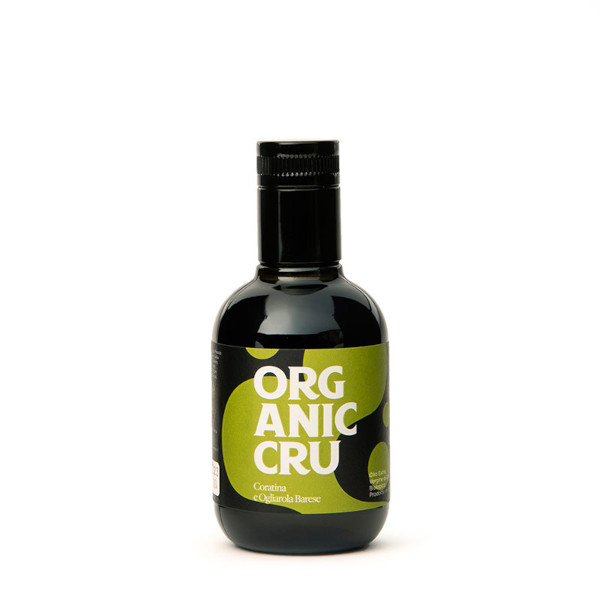 Biologische olijfolie Puglia coratina ogliarola barese organic cru