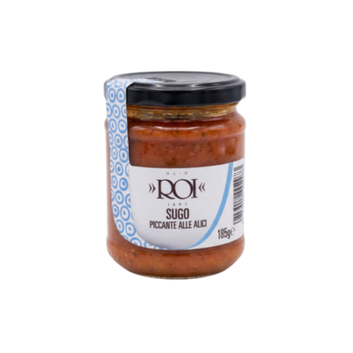Olio Roi Liguria pikante saus ansjovis alici